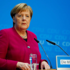Merkel en una imatge d'arxiu