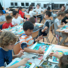 Imagen de los alumnos durante el taller.