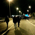 Imatge d'arxiu d'una acció de protesta d'Arran a l'A-27 a Tarragona.