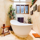 Les banyeres adquireixen un gran protagonisme en els nous dissenys de banys.