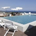 Les vistes del mar, de la ciutat i de bona part del Camp de Tarragona  des de la planta sisena de l'hotel són espectaculars.