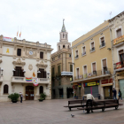 La plaza de la Villa de Vilafranca del Penedès.
