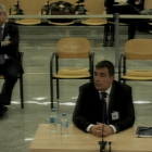 L'exdirector general dels Mossos, Pere Soler, durant la seva declaració a l'Audiència Nacional.