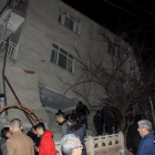 Un edifici destruit després del sisme de 6,5 graus a Turquia.