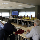 Reunió del Comitè d'Anàlisi i Seguiment de Malalties Transmissibles Emergents d'Alt Risc a l'Agència de Salut Pública de Catalunya, per aprovar el protocol d'actuació davant de casos sospitosos del nou coronavirus.