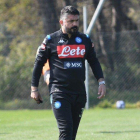 Genaro Gattuso, entrenador del Napoli
