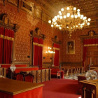 Imatge d'arxiu del Saló de Plens de l'Ajuntament de Tarragona.