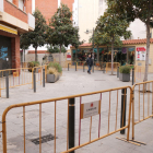Imagen de la calle Juan Sebastian El Cano en obras.
