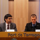 El conseller de Políticas Digitales y Administración Pública, Jordi Puigneró, y el presidente del Port de Tarragona, Josep Maria Cruset, han presidido la competición.