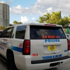 Un cotxe de Policia de Riviera Beach, a Florida.