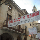 Imatge de l'onzena edició de la marxa 'Lluna d'agost al Mirador' que cada any s'organitza des del poble d'Alforja.