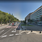 La avenida Sant Jordi tendrá dos carriles cortados para uso de peatones.