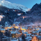 Imagen de la localidad de Ischgl en el Tirol, desde donde se propagó el virus a media Europa.