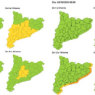 Previsión de viento y fuerte oleaje en Cataluña.