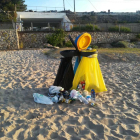 Tarragona ha detectado papeleras con las bolsas pinchadas en sus playas.