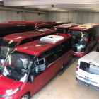 Pràcticament tota la flota de vehicles d'Autocars Llosa està aturada per l'estat d'alarma.