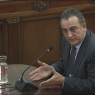 El comissari dels Mossos d'Esquadra Manuel Castellví, durant la compareixença al Tribunal Suprem