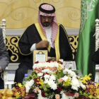 Imatge d'arxiu del rei Juan Carlos I a l'Aràbia Saudita.