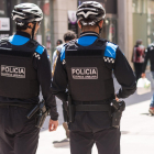 Imatge d'arxiu d'una patrulla de la Guàrdia Urbana de Lleida.