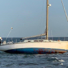 Imatge del veler Sinay aquest dijous.
