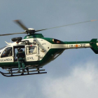 Imagen de un helicóptero de la Guardia Civil.