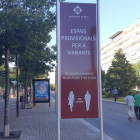 Imagen del tramo de la avenida Sant Jordi que tronará a abrir el viernes.