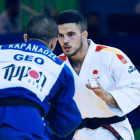 El judoka canongí en un dels molts campionats en els quals ha participat.