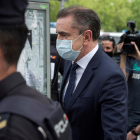 El delegado del gobierno en Madrid en una imagen de archivo después de declarar al juzgado.