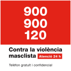 Cartell de la campanya publicitària de l'ICD perquè es conegui el telèfon d'assistència a víctimes de violència masclista.