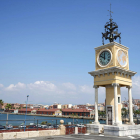 Pla general del Rellotge del Moll del port de Tarragona
