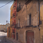 Façana de la Casa de les Ànimes, al carrer Arc de Sant Llorenç.