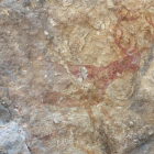 Imagen del crvol que se conserva en la Cueva