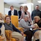 Pla general de pacients amb els gossos del tractament terapèutic que s'ha incorporat.
