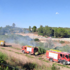 El foc es va originar ahir passades les 17.00h