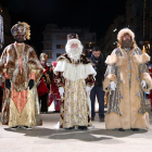 Imagen de archivo de los Reyes Magos de Oriente a su llegada en Tarragona.