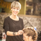 Jordina Cusidó es propietaria de la peluquería La Saleta de Tarragona.