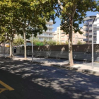 Imagen del solar de Carles Buigas donde se construirán los apartamentos.