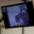 Imatge de la videoconferència d'un judici.