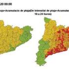 Previsió meteorològica per aquest divendres.