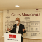 El portaveu del grup del PSC, Andreu Martín, ahir.