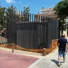 El nuevo transformador ya está ubicado en la plaza del Rincón del Abuelo pero todavía no se encuentra operativo.