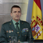 El jefe del Estado Mayor de la Guardia Civil, general José Manuel Santiago.