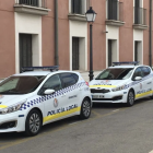 Imatge d'arxiu de diversos vehicles de la Policia Local d'Aranjuez.