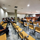 Pla general de la Sala de l'Audiència de Lleida en el judici per tràfic de drogues.
