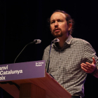 El exvicepresidente del gobierno español y secretario general de Unidas Podemos, Pablo Iglesias.