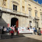 La protesta ha començat a les 11 del matí.