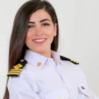 Marwa Elselehdar, la primera mujer capitana de barco en Egipto