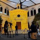 Iimatge del rodaje de 'Un país para escucharlo' en Tarragona
