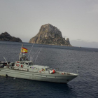 Imagen del barco de la Armada que hará parada|puesto en Tarragona.