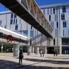 El Campus Catalunya de la URV durant el primer dia del curs 2020-2021.